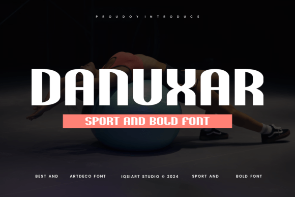 Danuxar: A Bold Display Font for Dynamic Branding