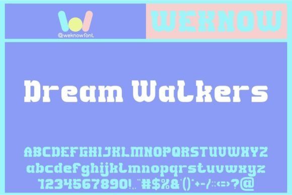 Dream Walkers Font