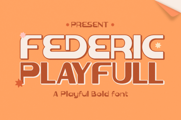 Federic Playfull: A Bold Display Font for Marketers