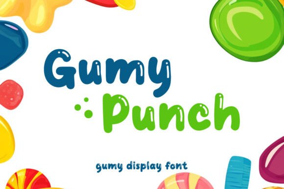 Gumy Punch font for playful blog headers and editorial design