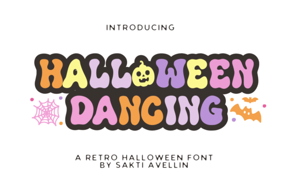 Halloween Dancing Font