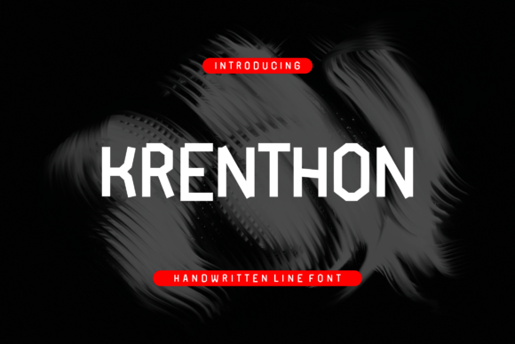 Krenthon: A Bold Display Font for Impactful Design