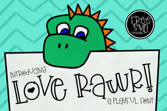 Love Rawr Font for Creative Brands