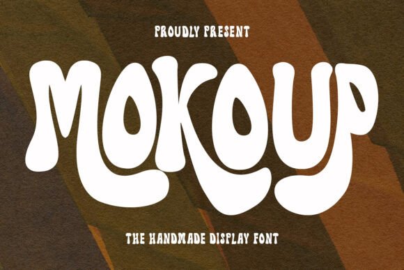 Mokoup: A Handmade Display Font for Playful Branding