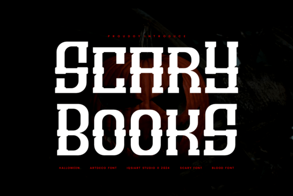 Scary Books Font for Bold Branding