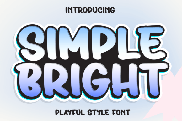 Simple Bright Font: Playful Display for Joyful Web Design