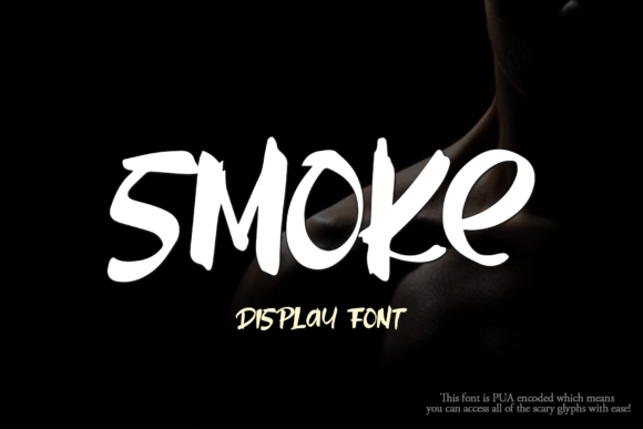 Smoke Font for Web Design