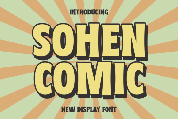 Sohen Comic: A Bold Display Font Review & Download Guide