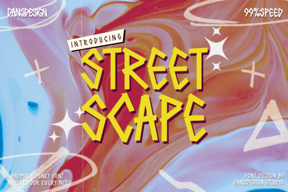 Street Scape: A Bold Graffiti Display Font for Urban Campaigns