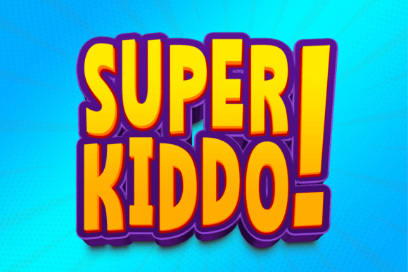 Super Kiddo Font Review: A Playful Cartoon Font for Web & Product Design
