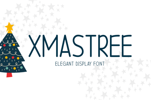 Xmastree: A Bold Display Font for Branding